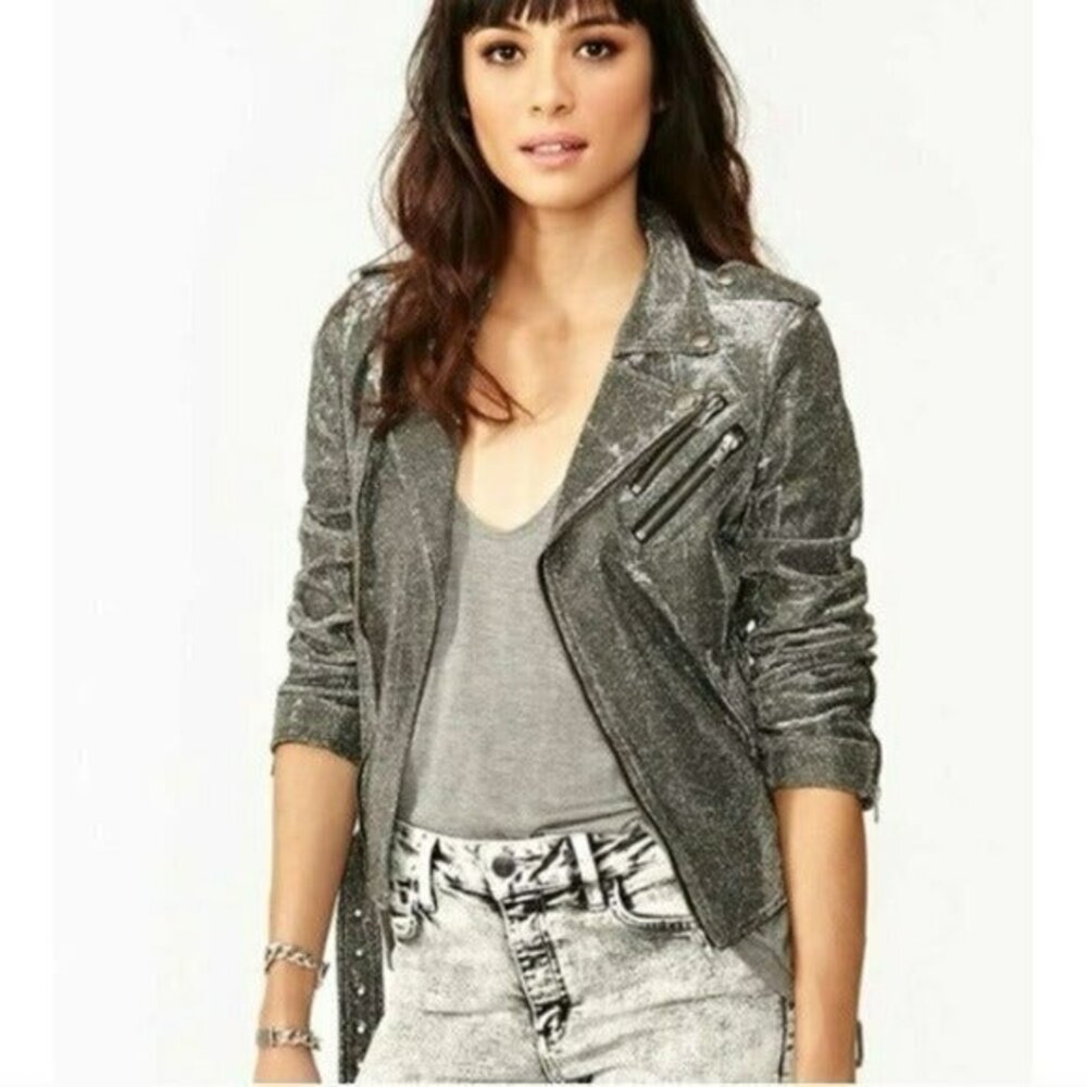 Tripp NYC Shine On Metallic Moto